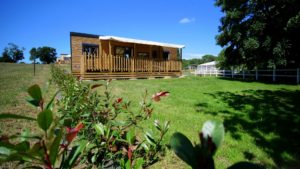 mobil home avec jardin
