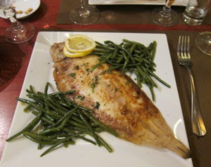 assiette Sole meuniere