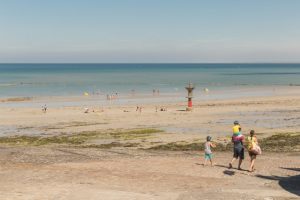 plage mer été granville