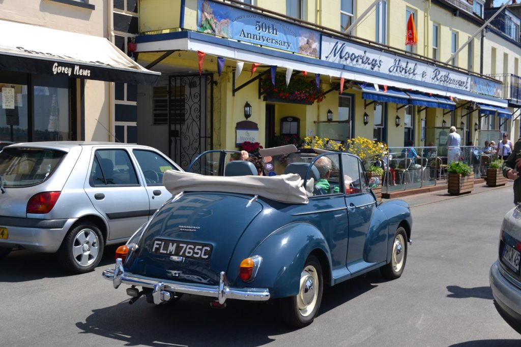 voiture anglaise chateau de montorgueil jersey