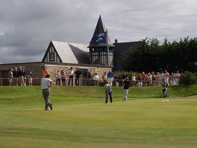 golf de granville à Bréville sur mer