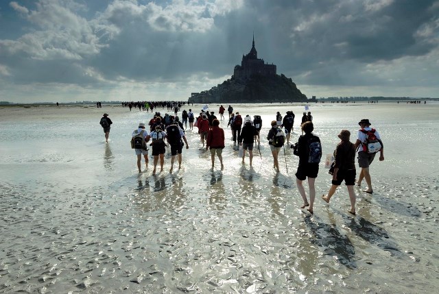 traversée guidée baie du mont saint michel