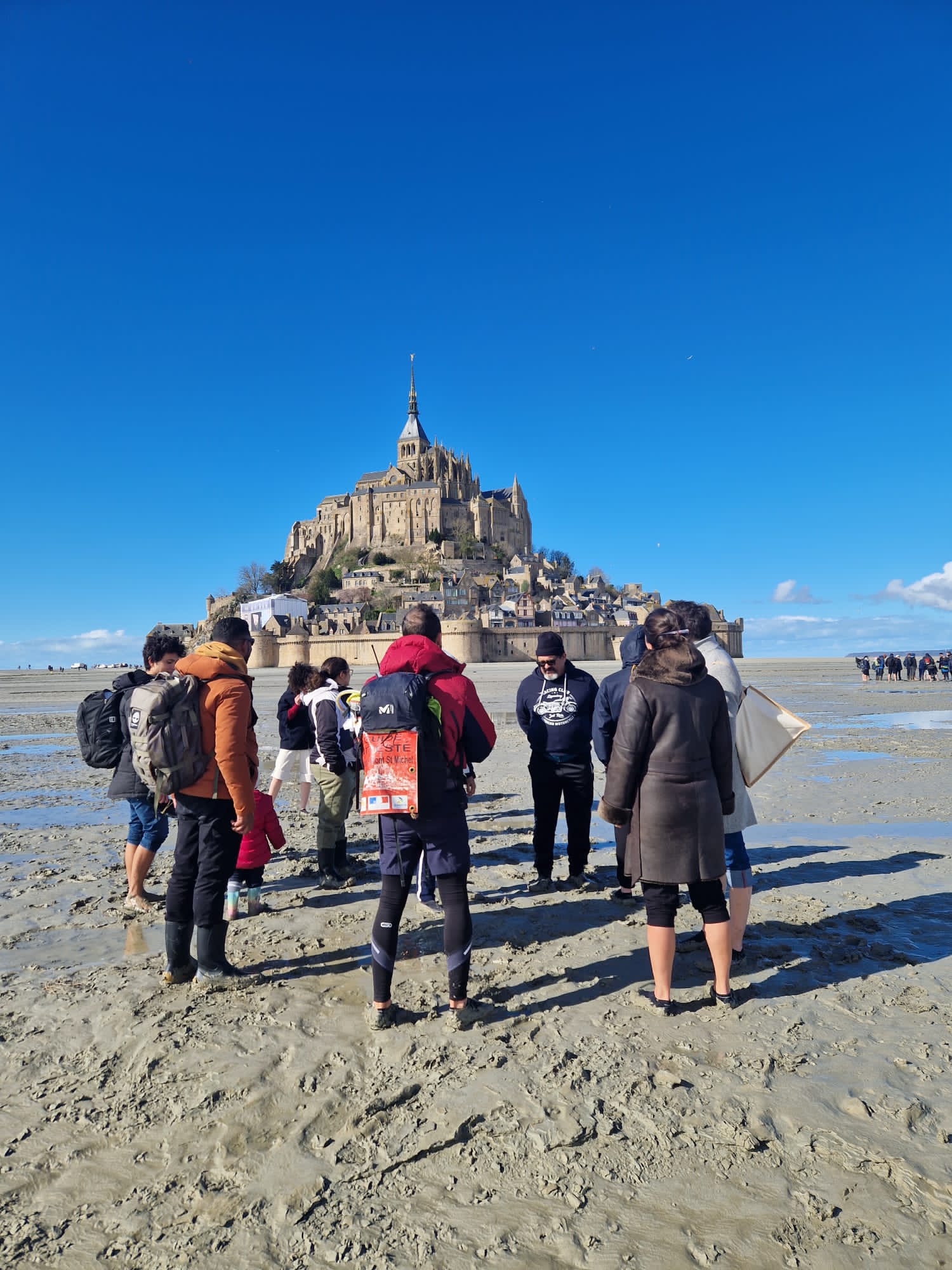 Oversteken van de baai van Mont Saint Michel Guided
