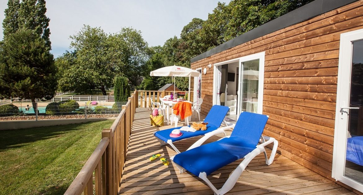 Premium Suite Mobil-home : High end holidays in a Castle park in Normandy - Cottage VIP Normandy