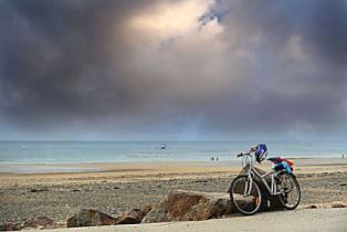 vélo bord de mer normandie