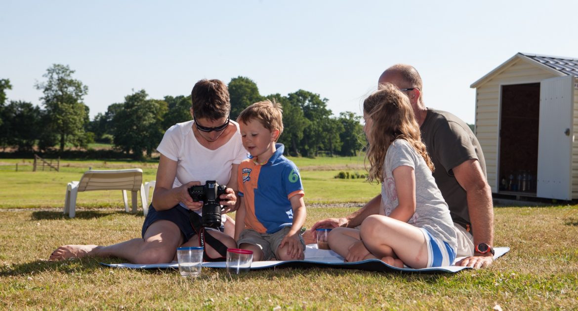 Premium Campingplaats met eigen kampeeruitrusting bij de kust van Normandië - Campingplatz Premium Luxe