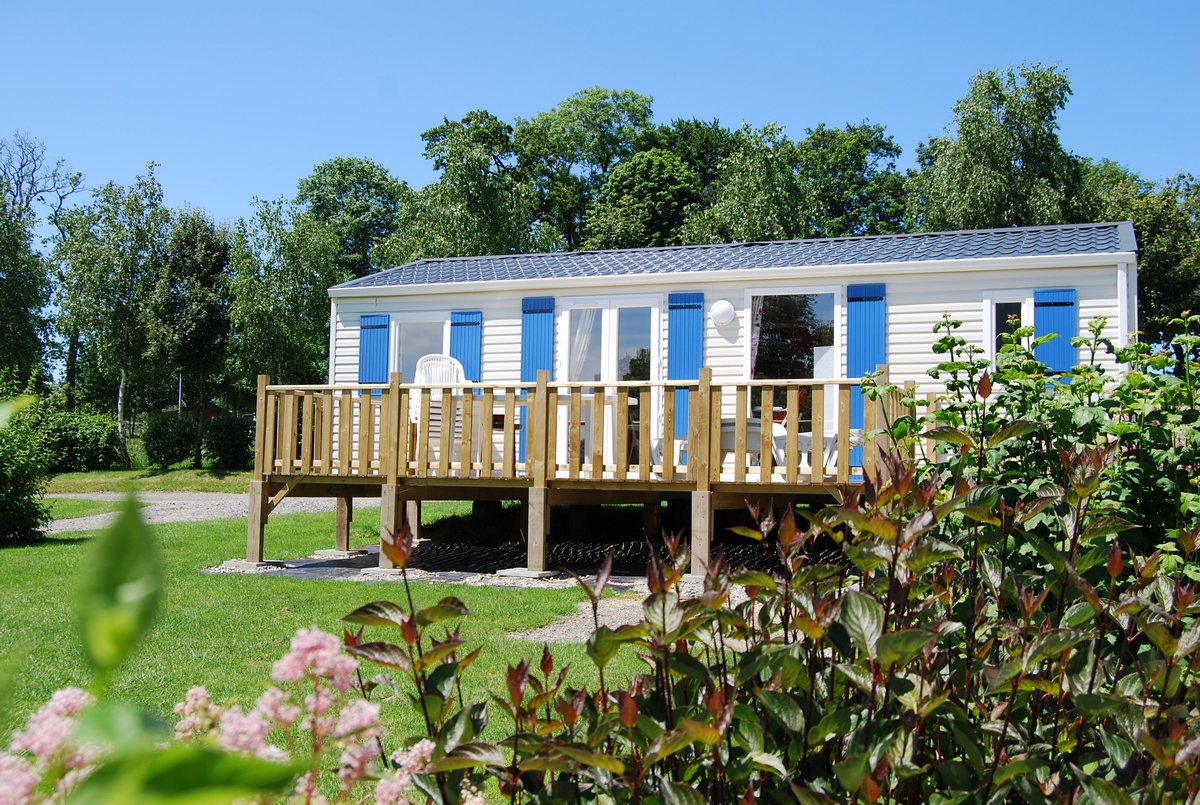 Le Mobilhome Granville séjour en camping avec centre aquatique