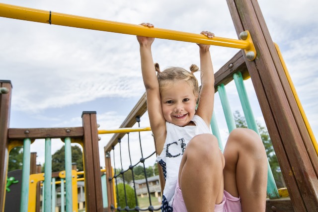 aire de jeux enfants camping normandie