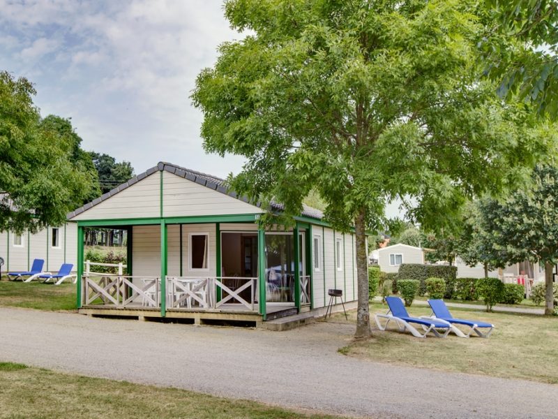 Le Chalet Jersey 3 chambres, camping avec club enfants et parc aquatique