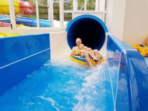 toboggan aquatique bouée