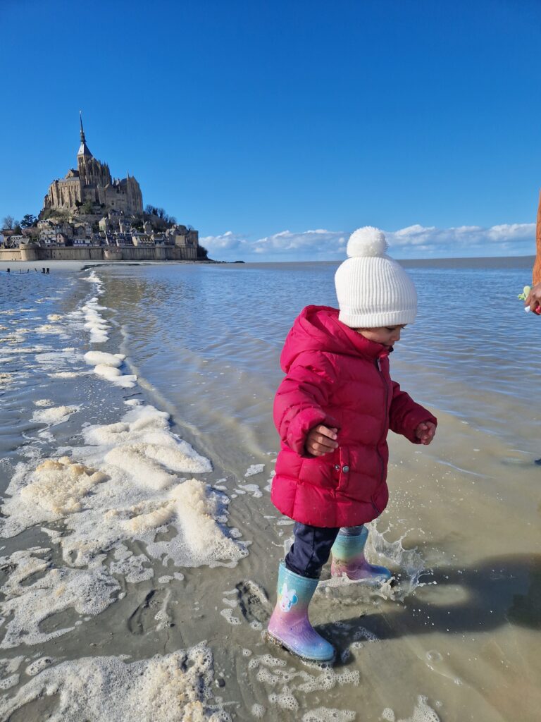 pêche dans la baie du Mont Saint Michel