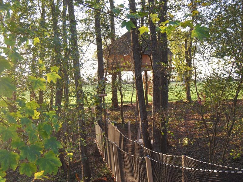 Nos cabanes dans les arbres, les plus belles de Normandie