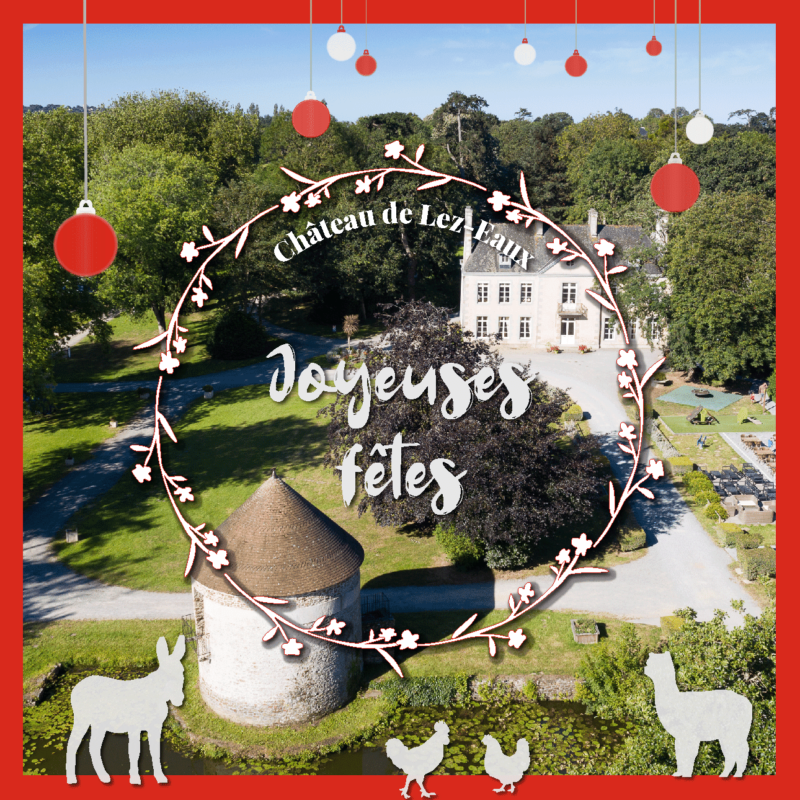Happy Christmas from Lez-Eaux campsite
