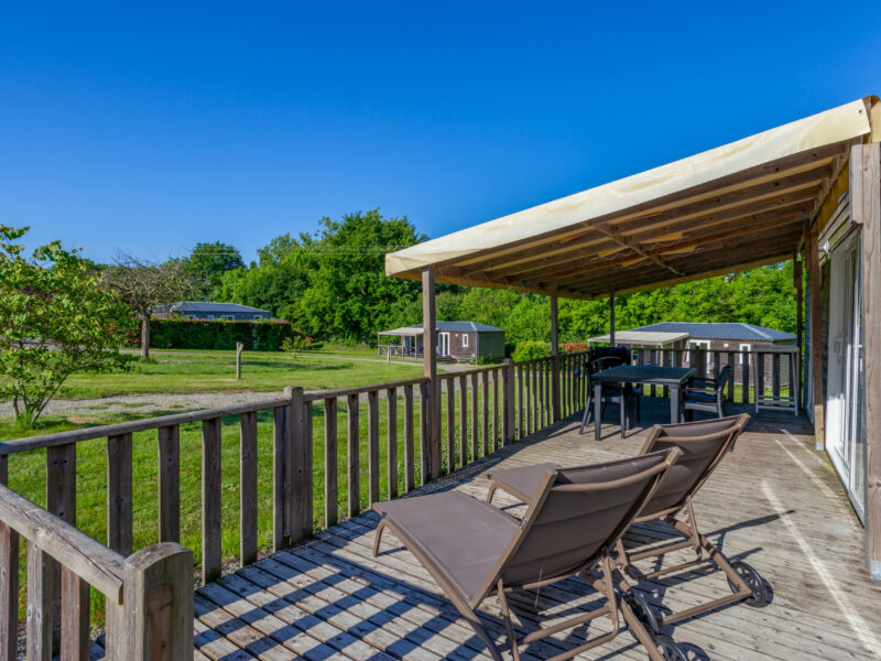 Mobil-home Premium Suite : vos vacances luxe dans un parc de château en Normandie