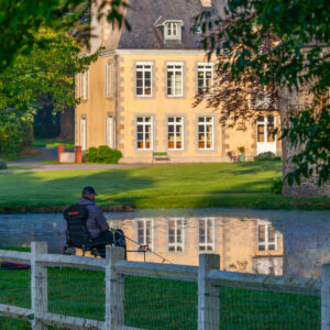 camping avec étang de pêche Normandie