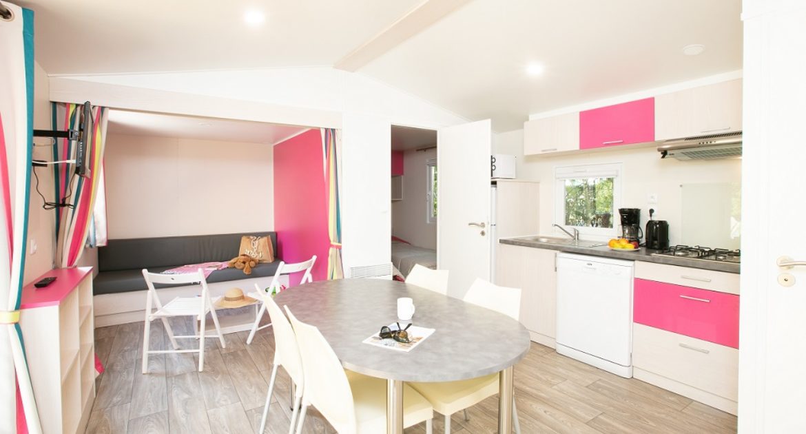 Le Mobil home Saint Malo, hébergement pour 6 personnes près de Granville - Location Saint Malo normandie