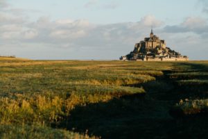 Mont Saint Michel prés salés