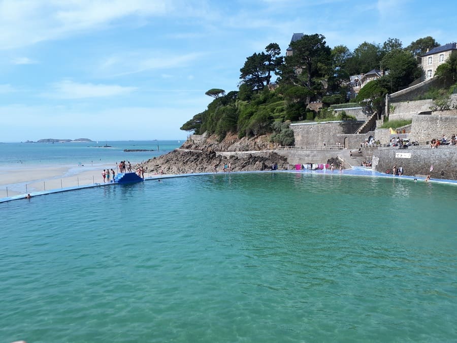 Piscine Plage Dinard Côte d'Emeraude