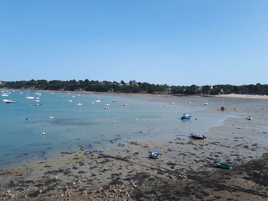 Plage de L'écluse Dinard Bretagne