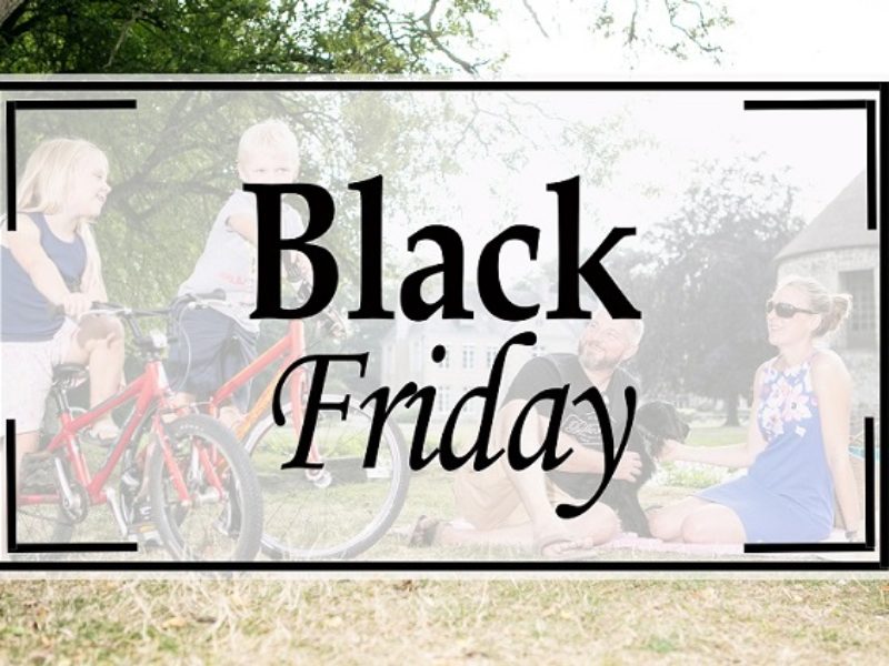 Black Friday 2019 :  Buchen Sie Ihren Familienurlaub in der Normandie für 2020!