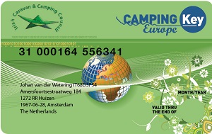 camping key europe card