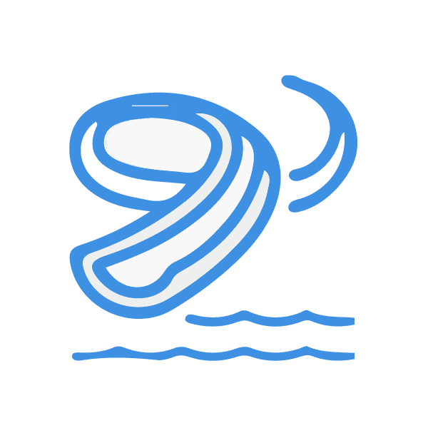 icone toboggan aquatiques