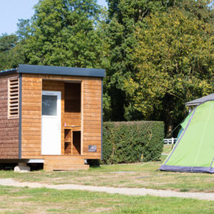 emplacement de camping avec sanitaires privés en normandie