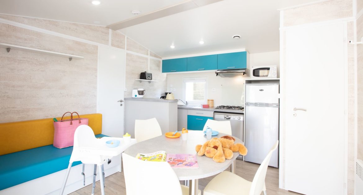 Le Mobil home Famili baby: location équipée pour les vacances avec bébé - Cottage famili baby tout équipé enfants