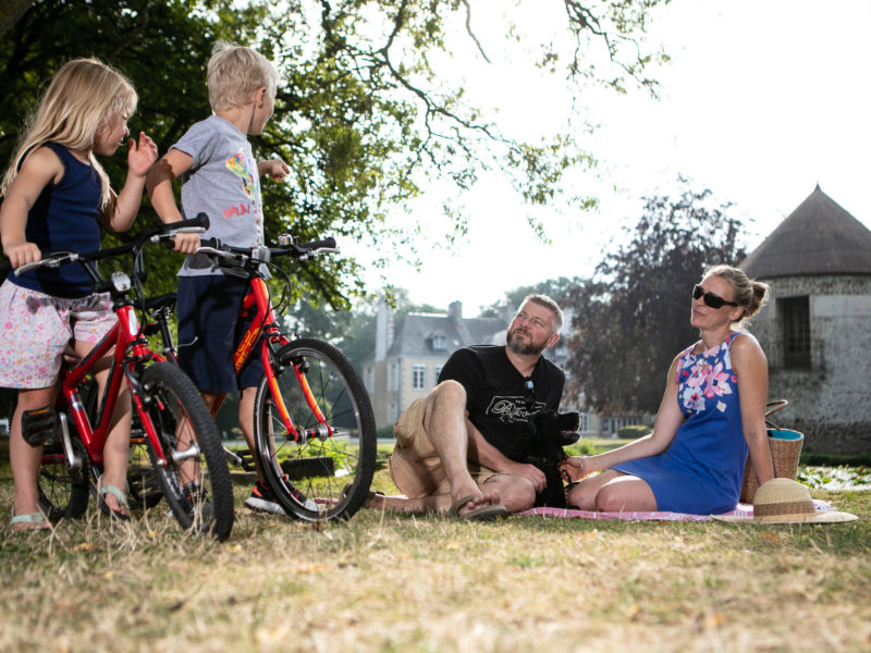 Familienurlaub mit ein Wasserpark in der Normandie