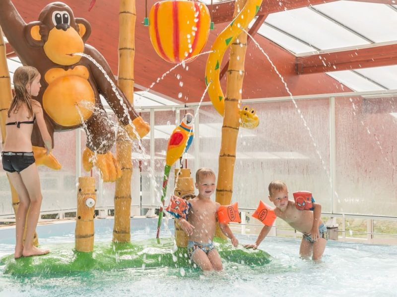 5 stars campsite with amazing indoor pool in Normandy